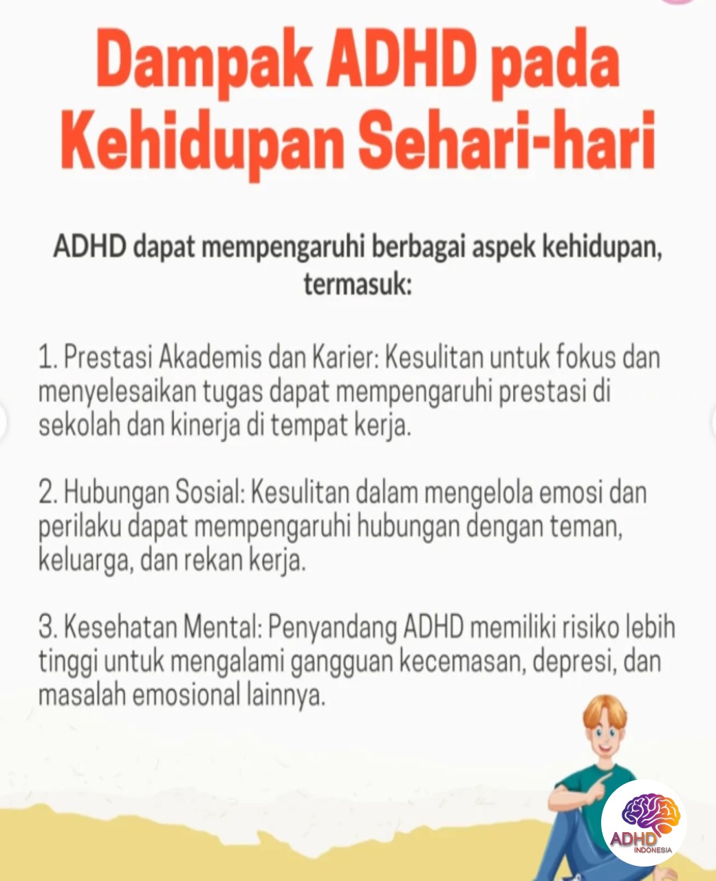 ADHD dan Hubungan Sosial Anak di Lingkungan Sekolah di Kabupaten Sumedang