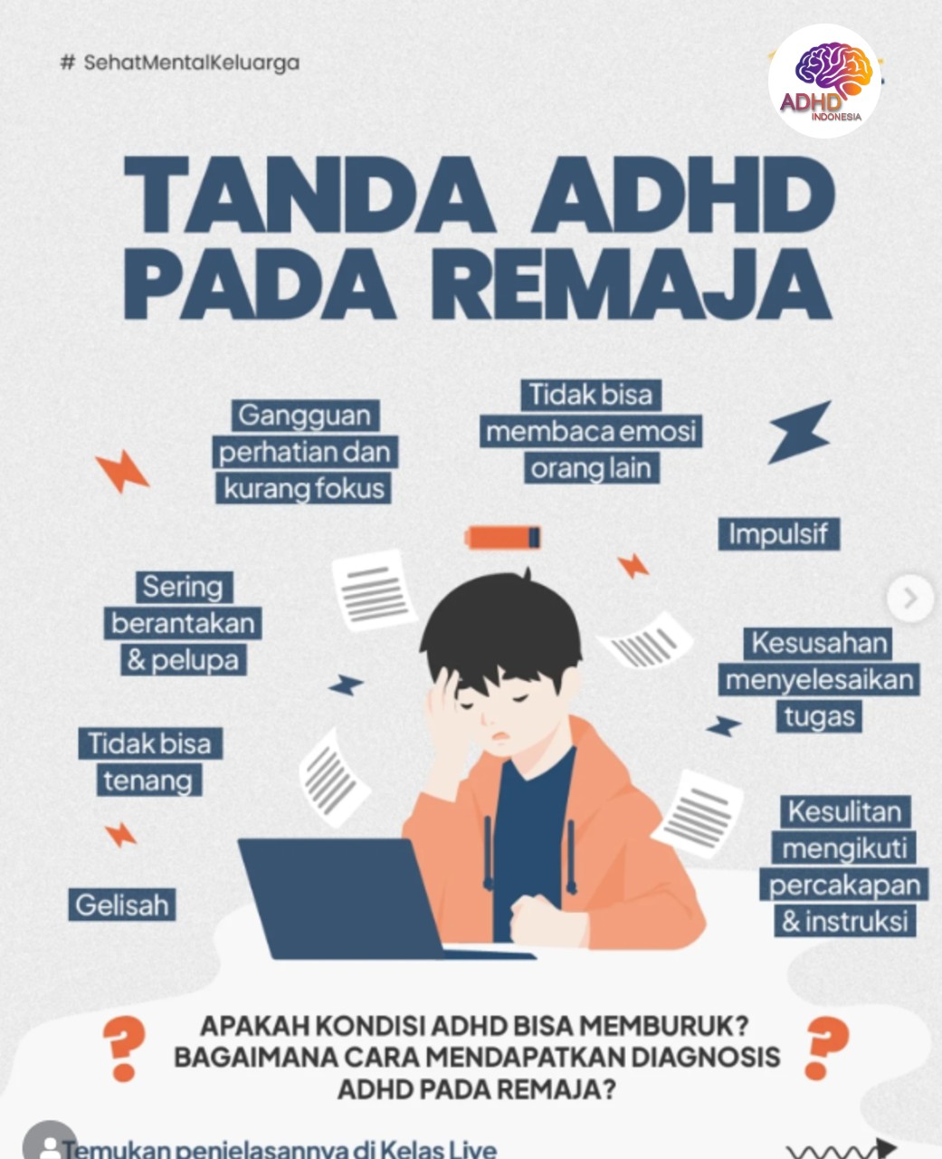 Screening ADHD Non-Diagnostik: Edukasi Awal bagi Orang Tua di Kabupaten Sumedang